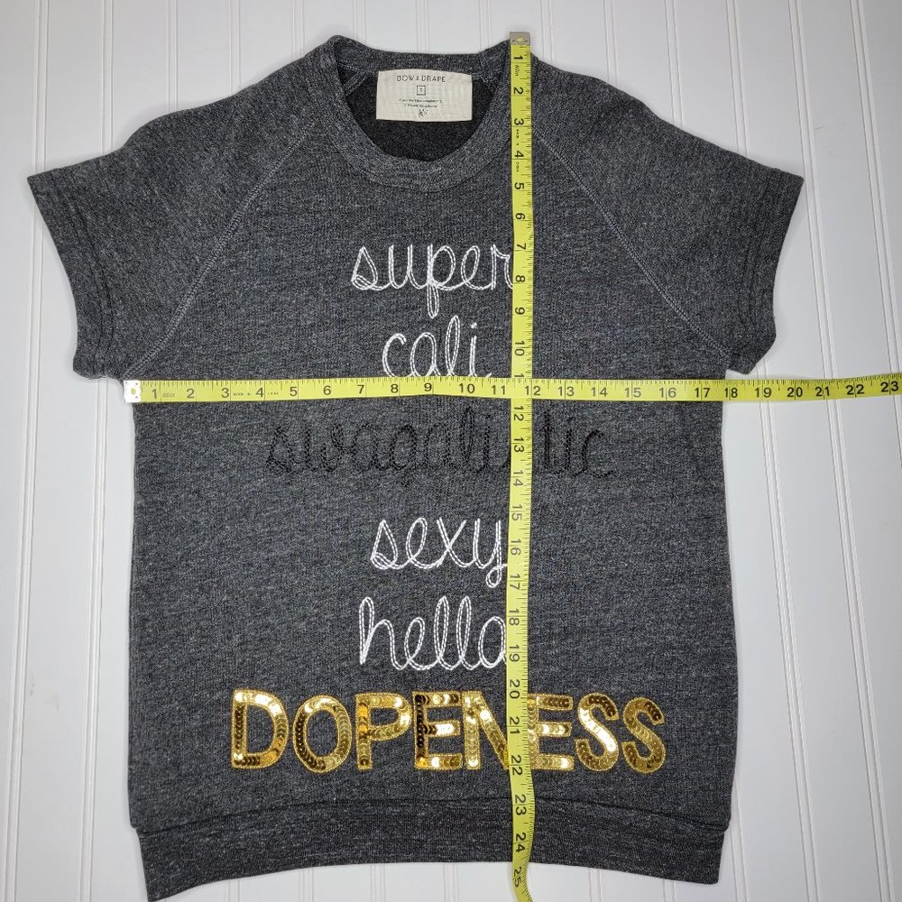 Bow & Drape Super Cali Swagalistic Sexy Hella Dopeness Short Sleeve S - Picture 11 of 11